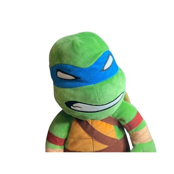 Build a Bear TMNT Teenage Mutant Ninja Turtles LEONARDO 18" Plush Toy Green BAB - Picture 3 of 12